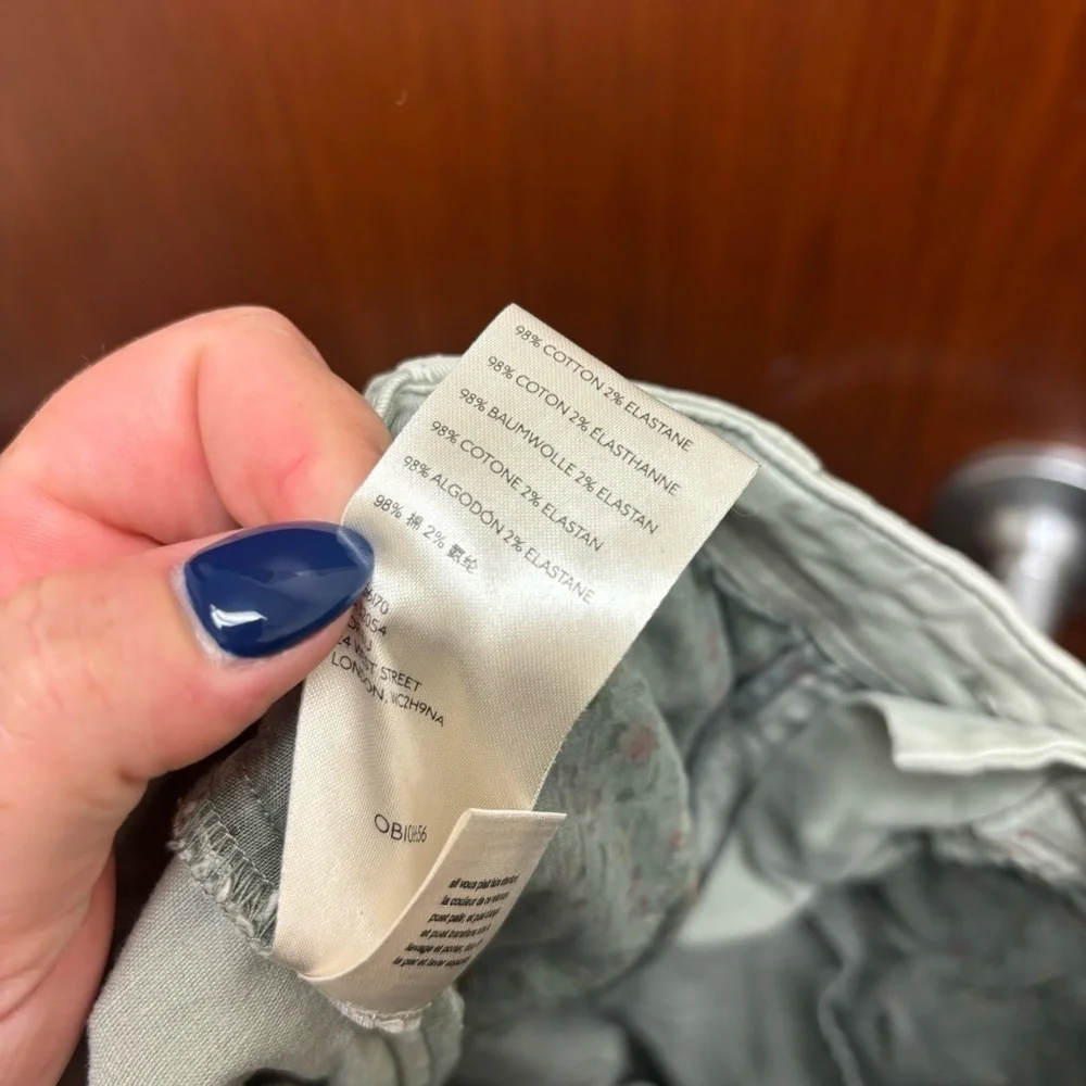 Anthropologie Jefferson Moto Cargo Pant